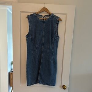 Abercrombie & Fitch Blue Denim Mini Dress